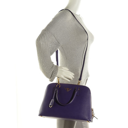 Prada Saffiano Lux Medium Promenade Tote Viola 2 of 10
