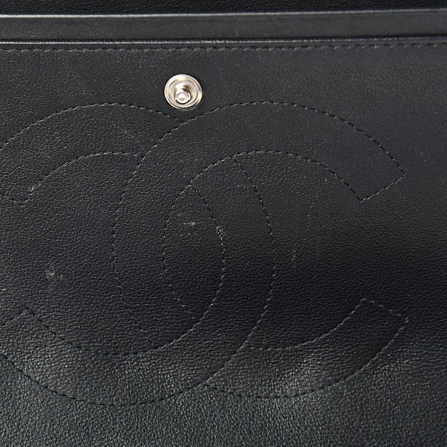 Chanel Patent Quilted Jumbo Double Flap Black 14 of 17