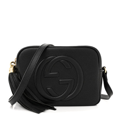 Gucci Pebbled Calfskin Small Soho Disco Bag Black 1 of 11