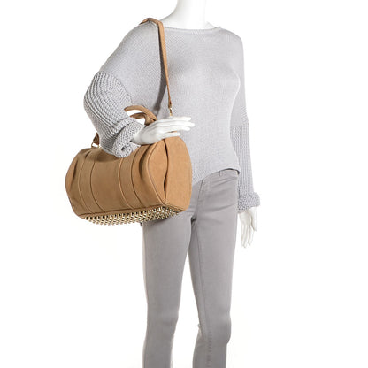 Alexander Wang Tumbled Nubuck Rocco Ginger Pale Gold Hardware 2 of 8
