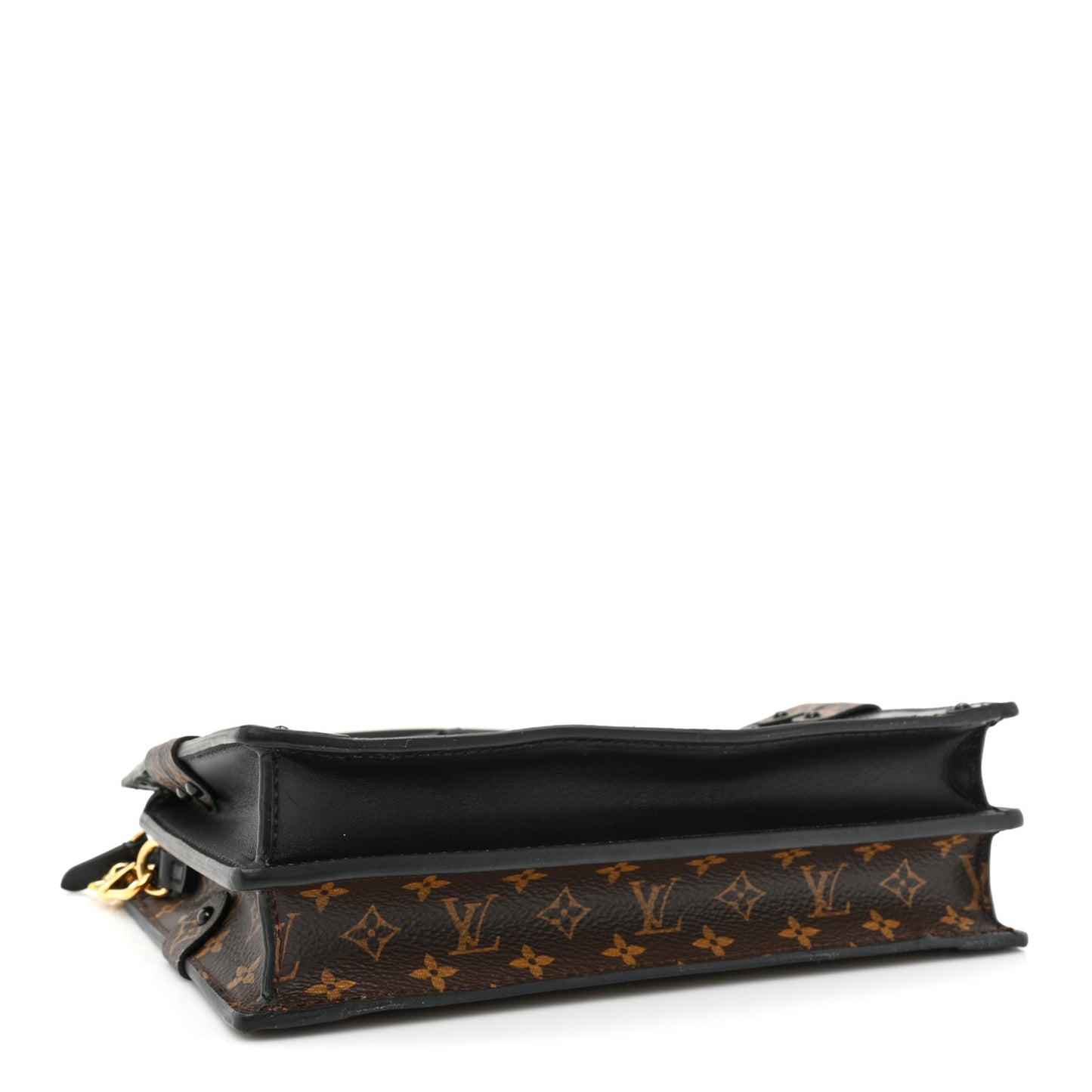 Reverse Monogram Trunk Clutch