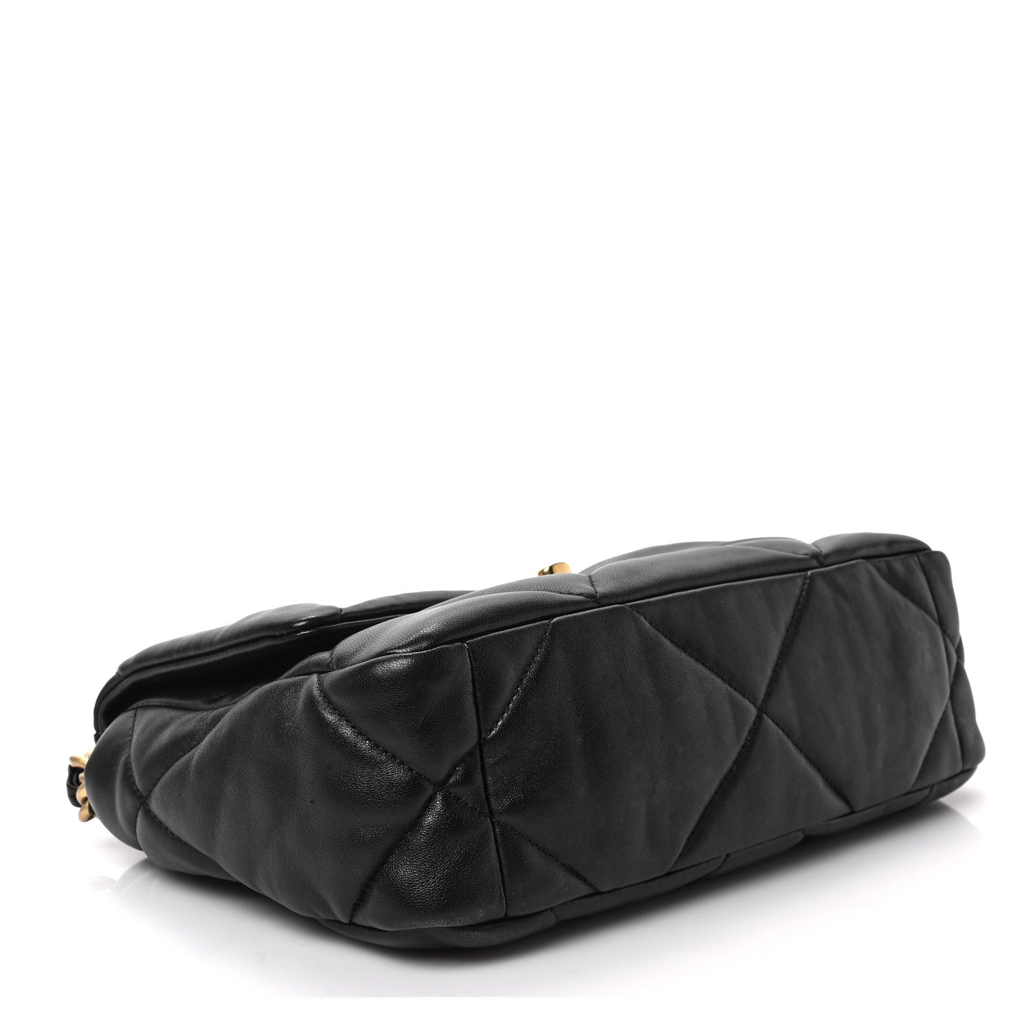 Chanel Lambskin Quilted Medium Chanel 19 Flap Black 4 of 8