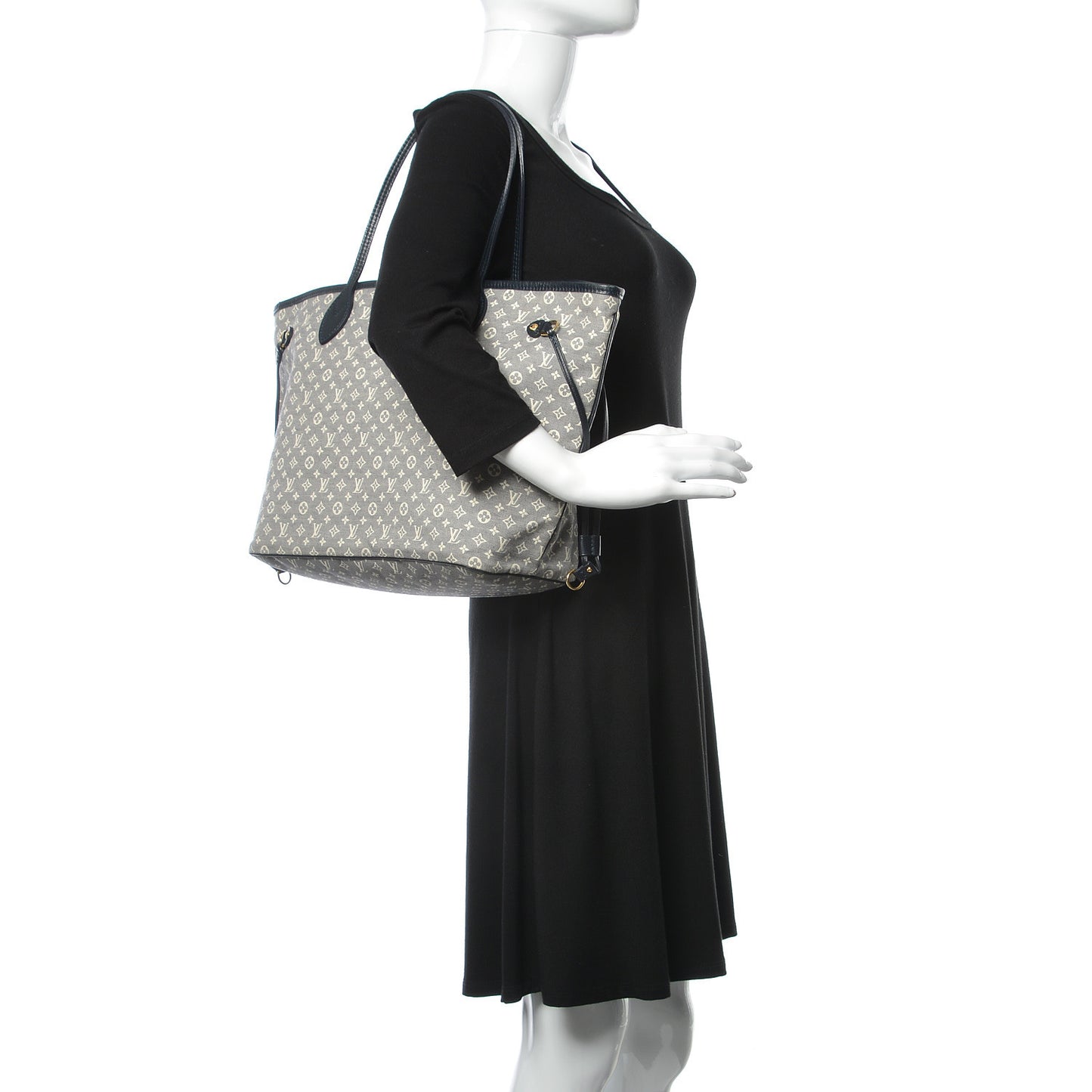 Monogram Idylle Neverfull MM Encre
