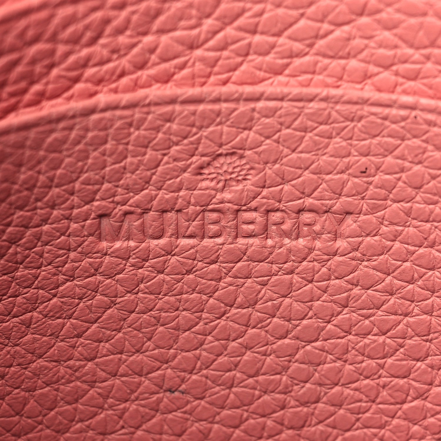 Mulberry Small Classic Grain Calfskin Mini Lily Macaroon Pink 5 of 5