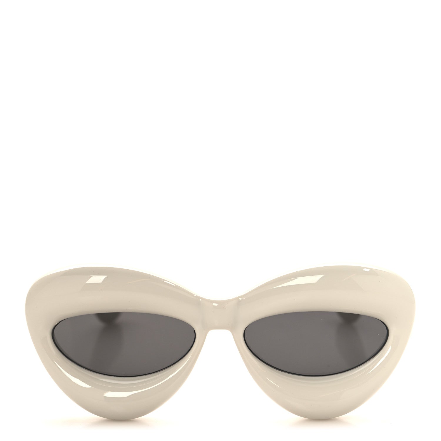 Loewe Acetate Inflated Cat-Eye Sunglasses LW40097I White 2 of 7