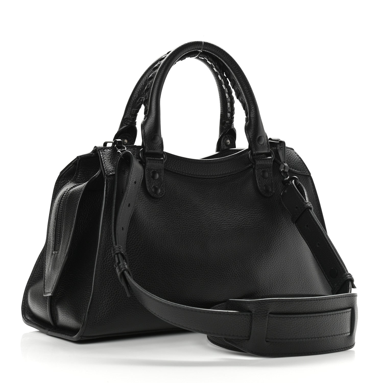 Balenciaga Grained Calfskin Neo Classic Black Hardware S City Black 3 of 7