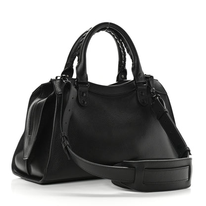 Balenciaga Grained Calfskin Neo Classic Black Hardware S City Black 3 of 7