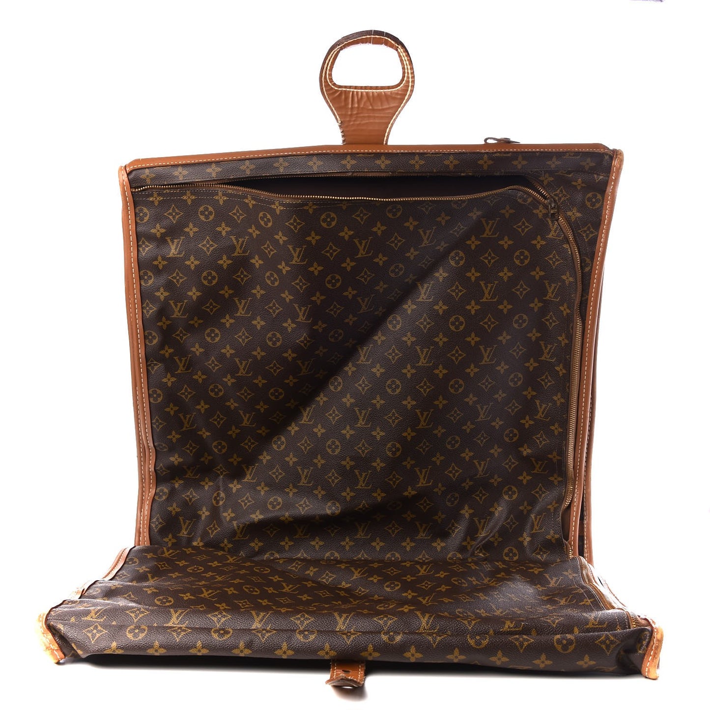 French Company Monogram Garment Bag