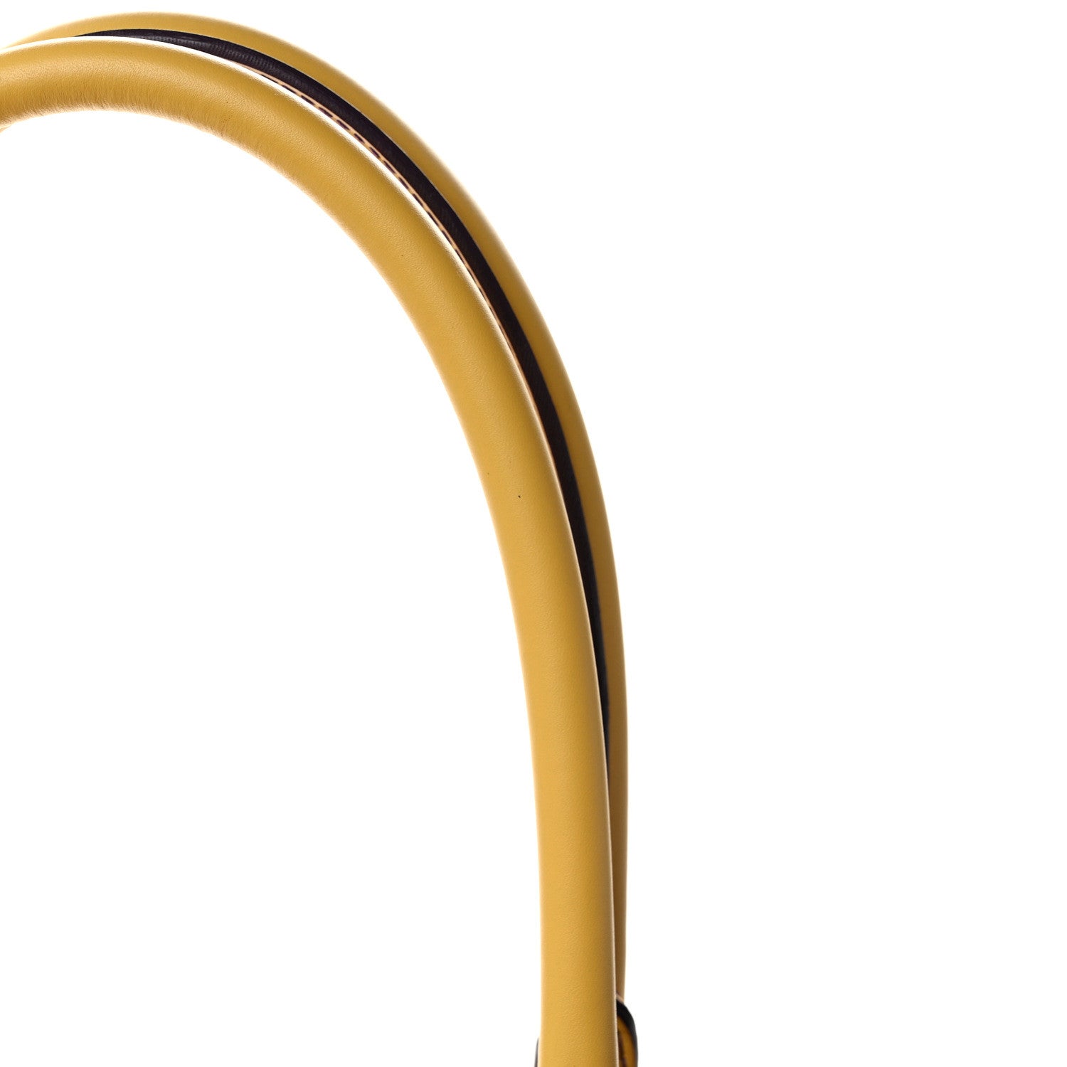 Loewe Smooth Calfskin Perforated Leo Bag Yellow 12 of 14