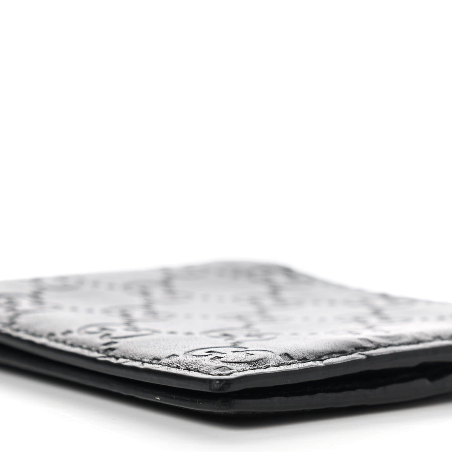 Guccissima Bi-Fold Wallet Black
