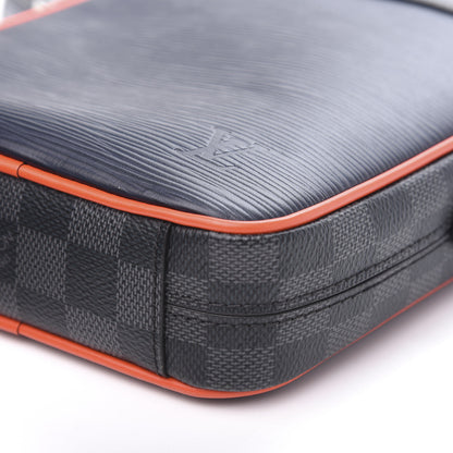 Louis Vuitton Epi Damier Graphite Danube Slim PM 7 of 7