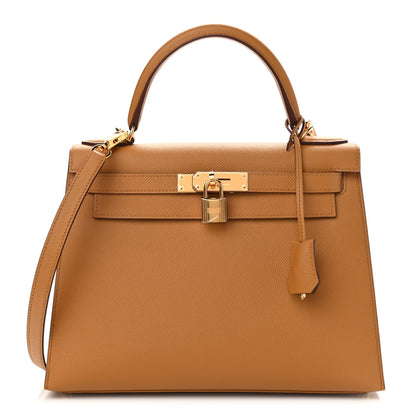 Hermes Epsom Kelly Sellier 28 Sesame 1 of 9