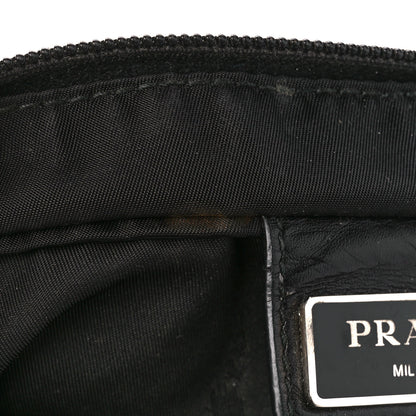 Prada Nylon Saffiano Flat Messenger Bag Black 13 of 13