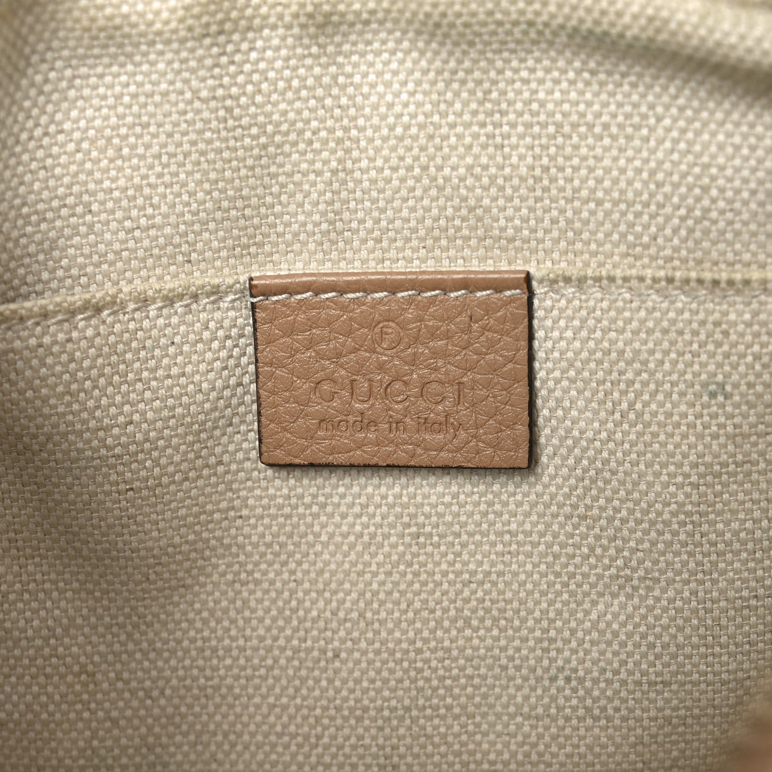 Gucci Pebbled Calfskin Small Soho Disco Bag Rose Beige 6 of 10