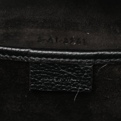 Celine Drummed Calfskin Nano Luggage Black 11 of 12