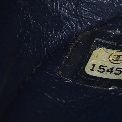 Chanel Caviar Quilted Extra Mini Flap Navy 7 of 7
