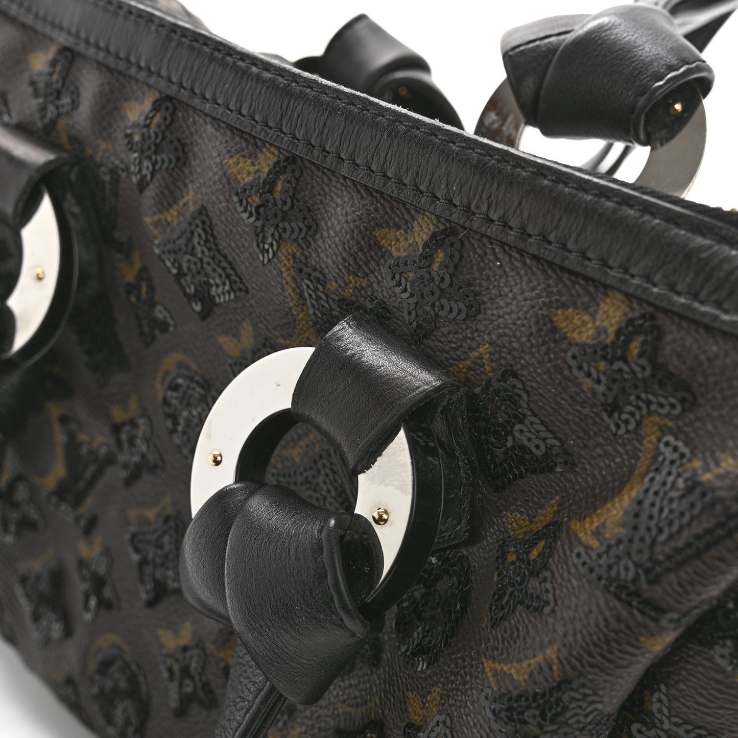 Monogram Sequins Eclipse Speedy 28 Black