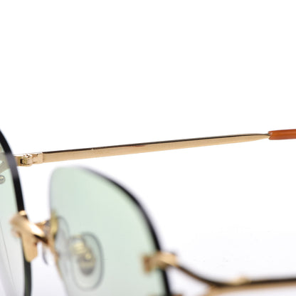 Cartier C Decor 135 Sunglasses Gold 6 of 7