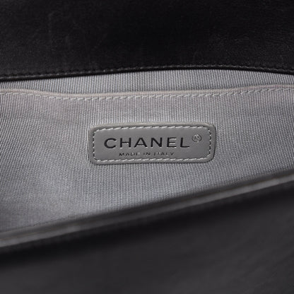 Chanel Calfskin Quilted Medium Boy Flap Black 6 of 11