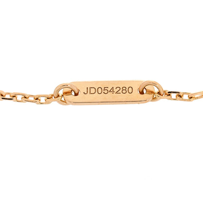 Van Cleef & Arpels 18K Rose Gold Carnelian Sweet Alhambra Bracelet 5 of 6