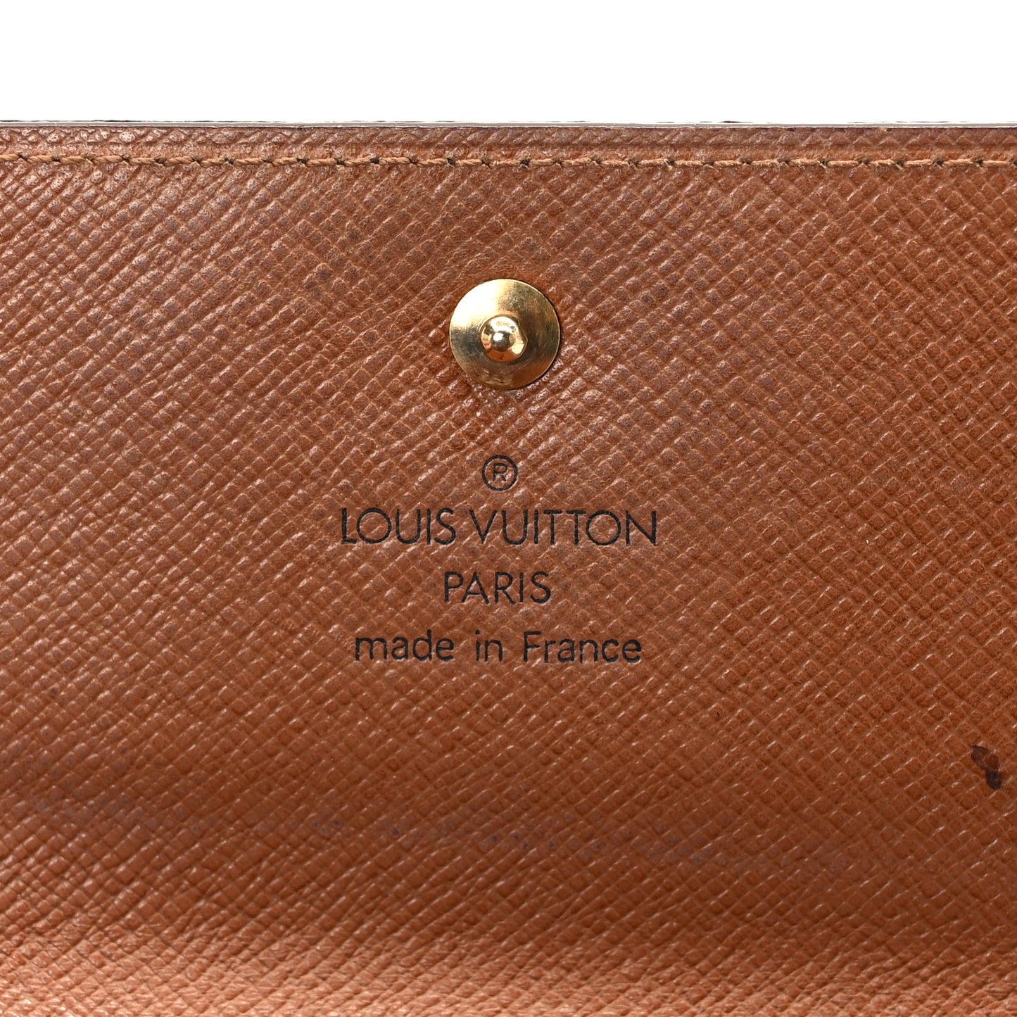 Monogram Porte-Monnaie Billets Cartes Credit Wallet