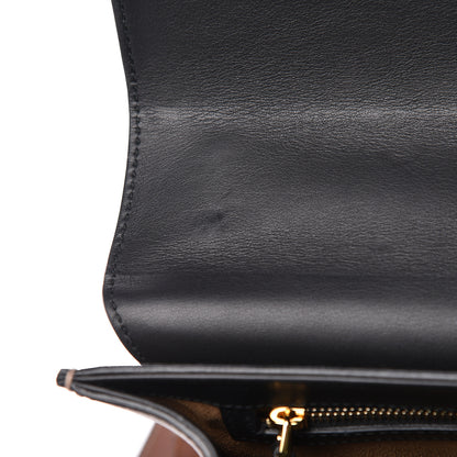 Gucci GG Supreme Monogram Calfskin Medium Padlock Shoulder Bag Beige Black Cuir 16 of 16