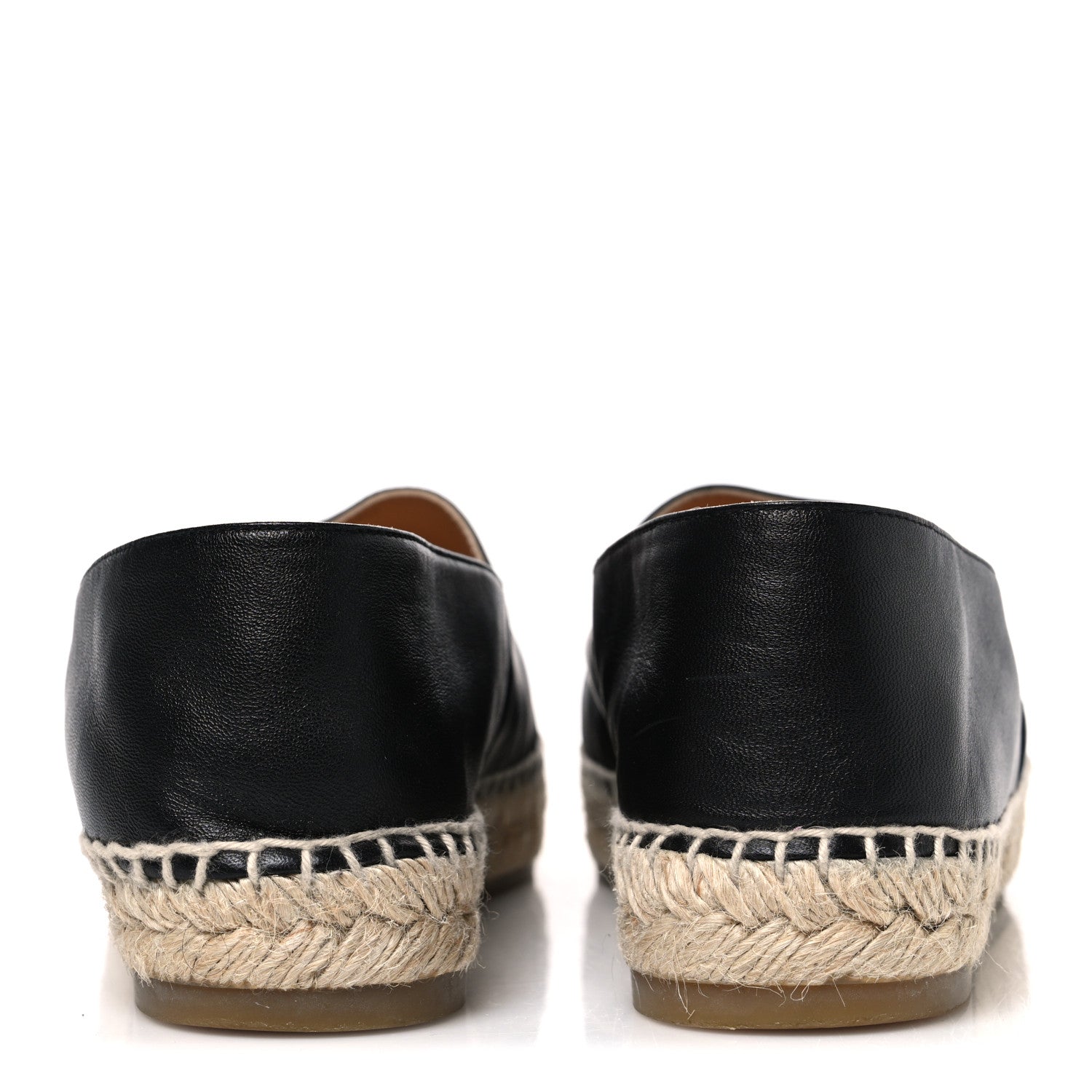 Chanel Lambskin CC Espadrilles 40 Black 6 of 11