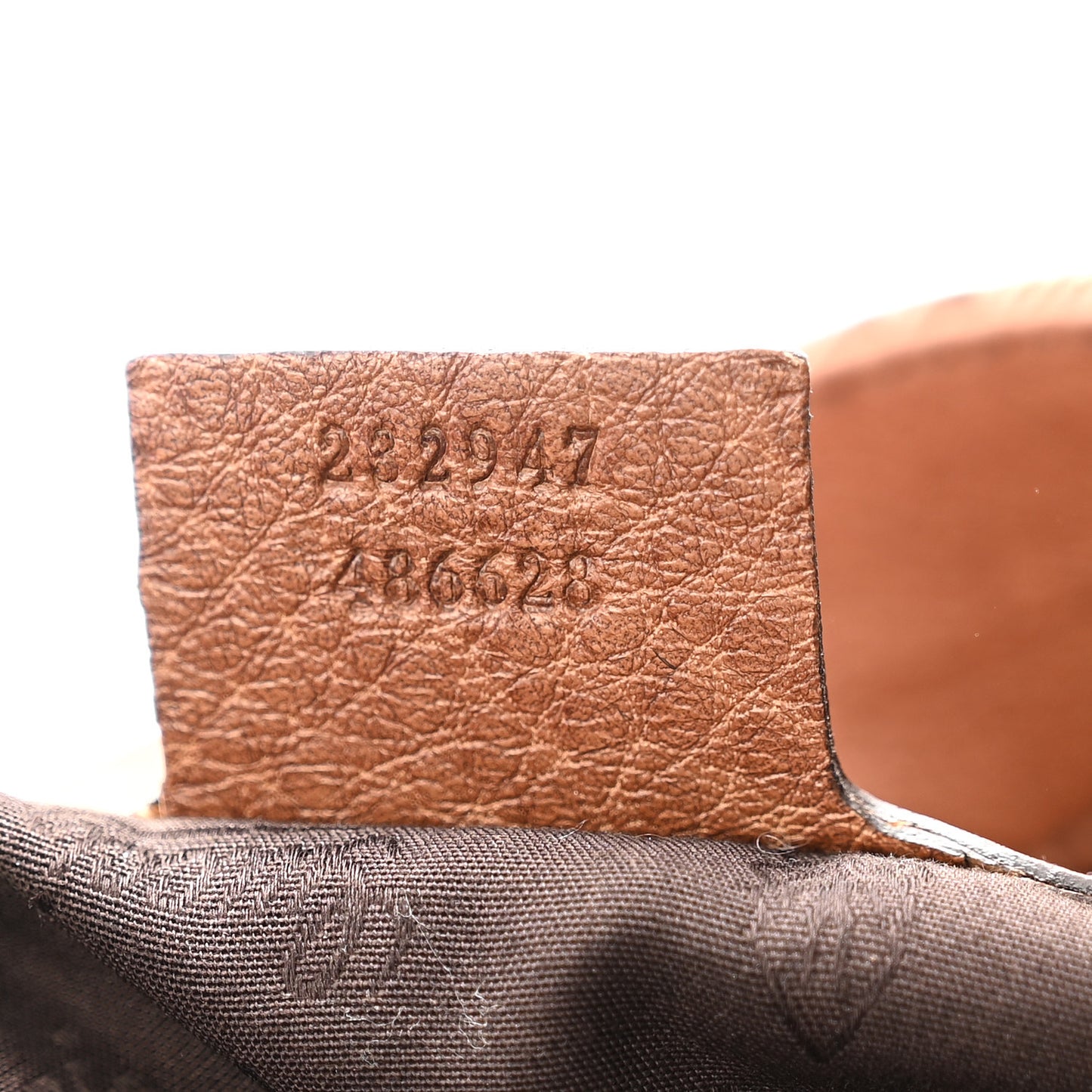 Monogram Medium Bamboo Bar Tote Brown