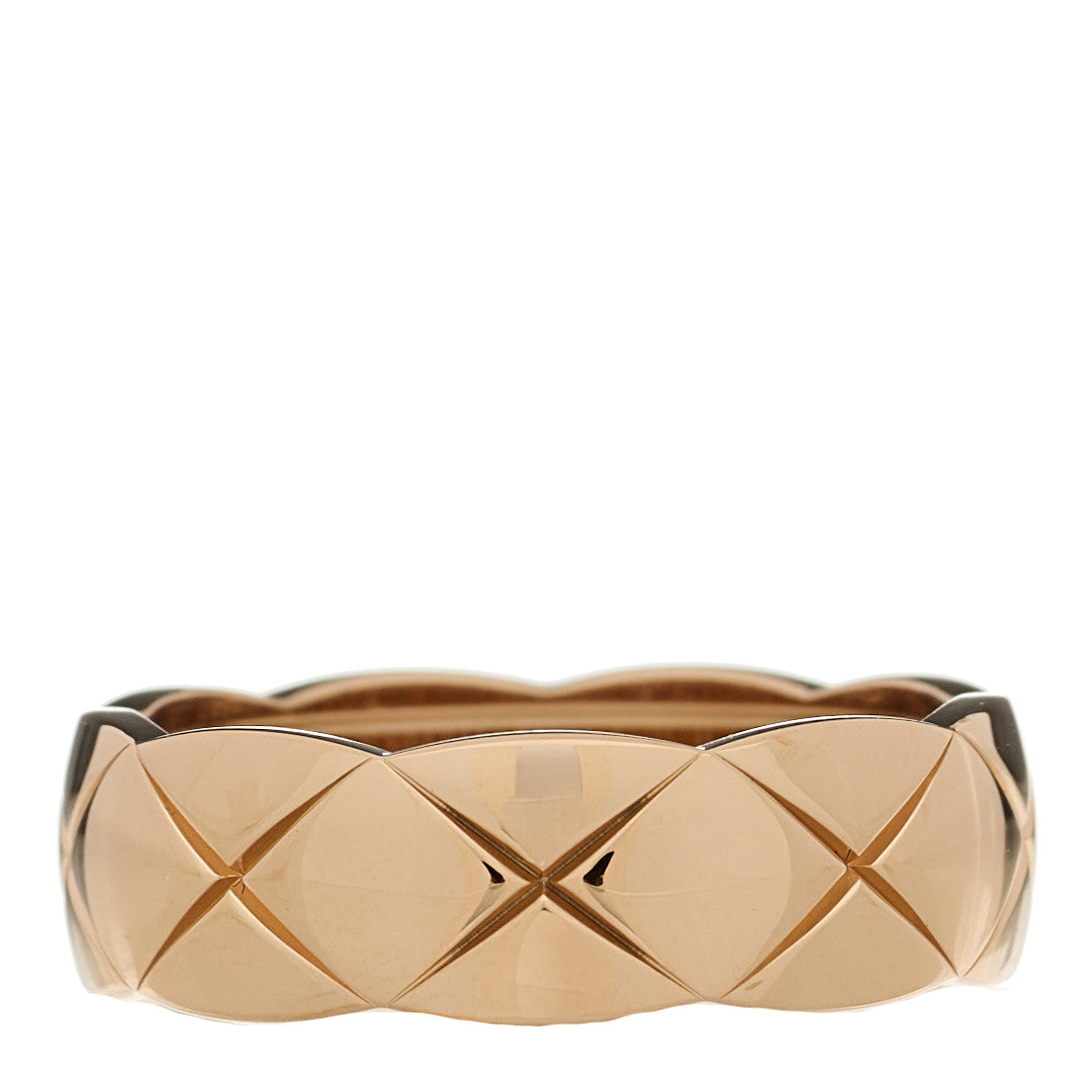 Chanel 18K Beige Gold Small Coco Crush Ring 59 8.75 3 of 5