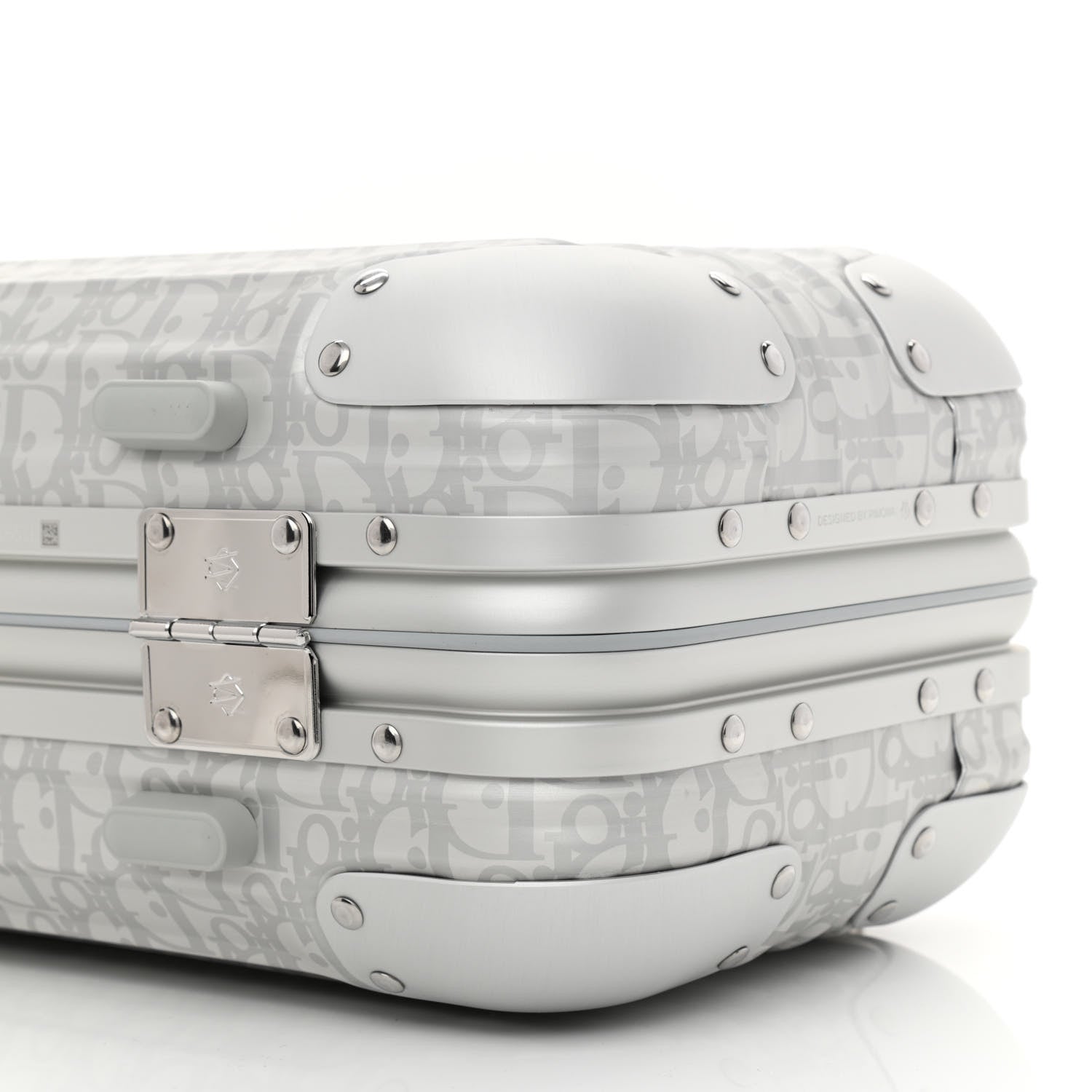 Christian Dior X RIMOWA Aluminum Oblique Hand Case Grey 9 of 9