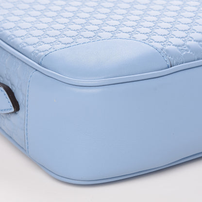 Gucci Microguccissima Mini Bree Messenger Bag Mineral Blue 8 of 9