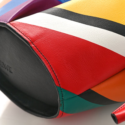 Loewe Calfskin Mini Striped Elephant Crossbody Bag Multicolor 7 of 7