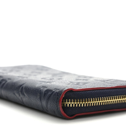 Louis Vuitton Empreinte Zippy Wallet Marine Rouge 9 of 10
