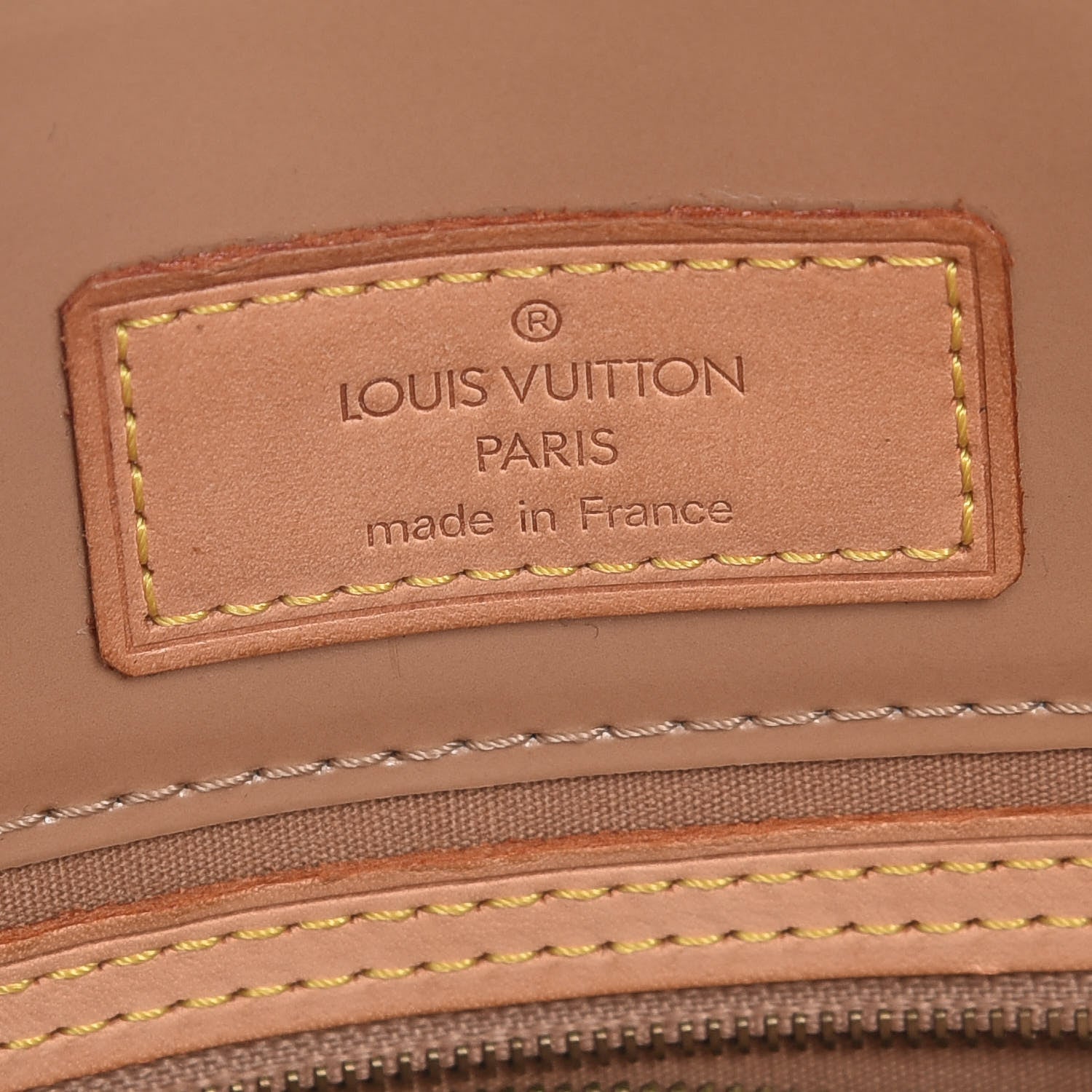 Louis Vuitton Vernis Reade PM Noisette 8 of 12
