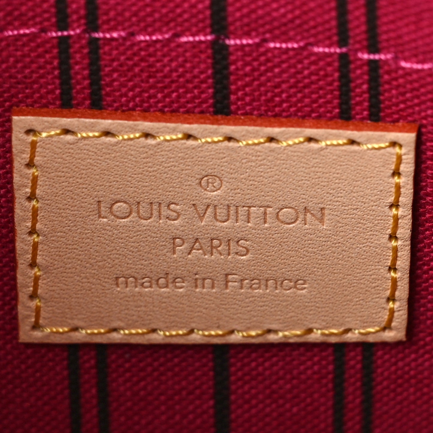 Monogram Neverfull PM Pochette Pivoine