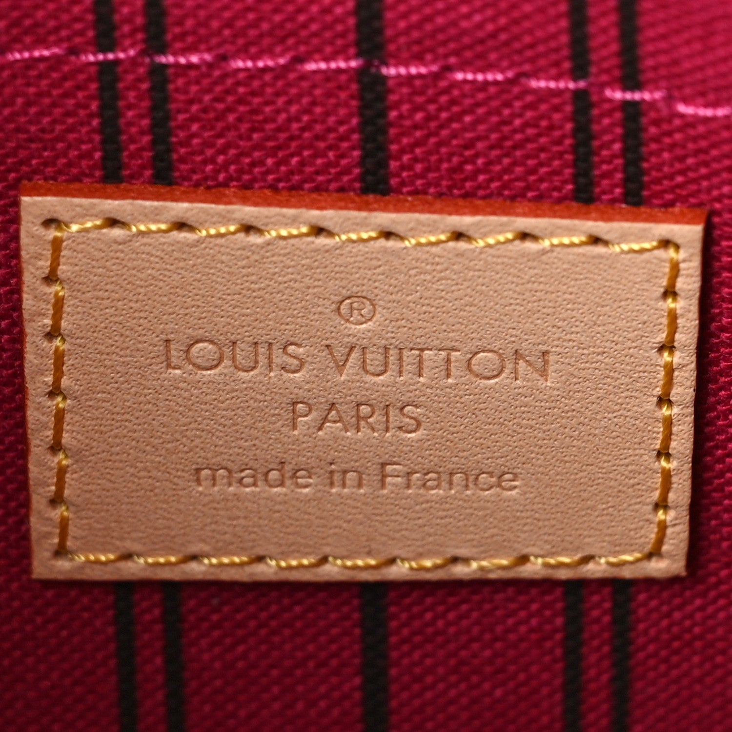 Louis Vuitton Monogram Neverfull PM Pochette Pivoine 6 of 8