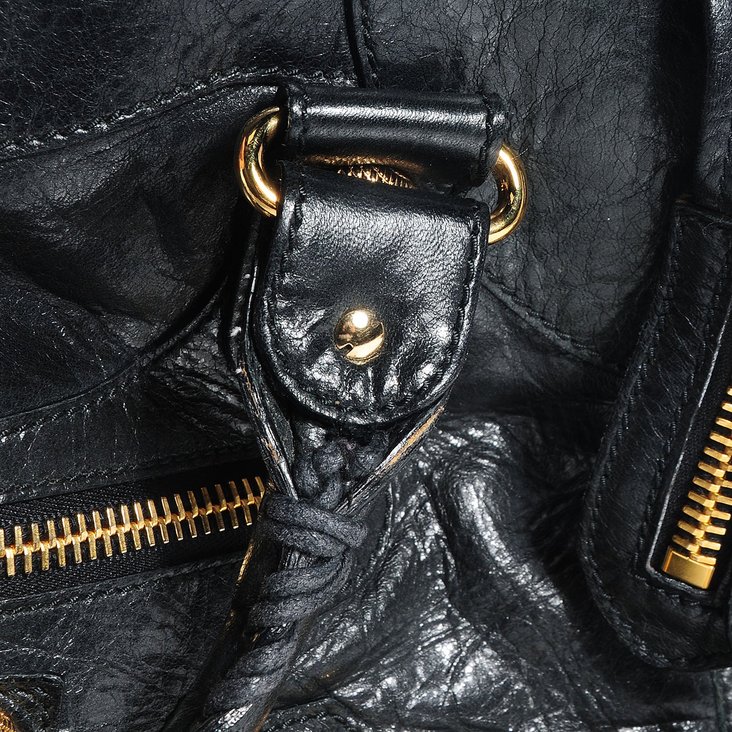 Balenciaga Chevre Giant 21 Gold Hardware City Black 3 of 13
