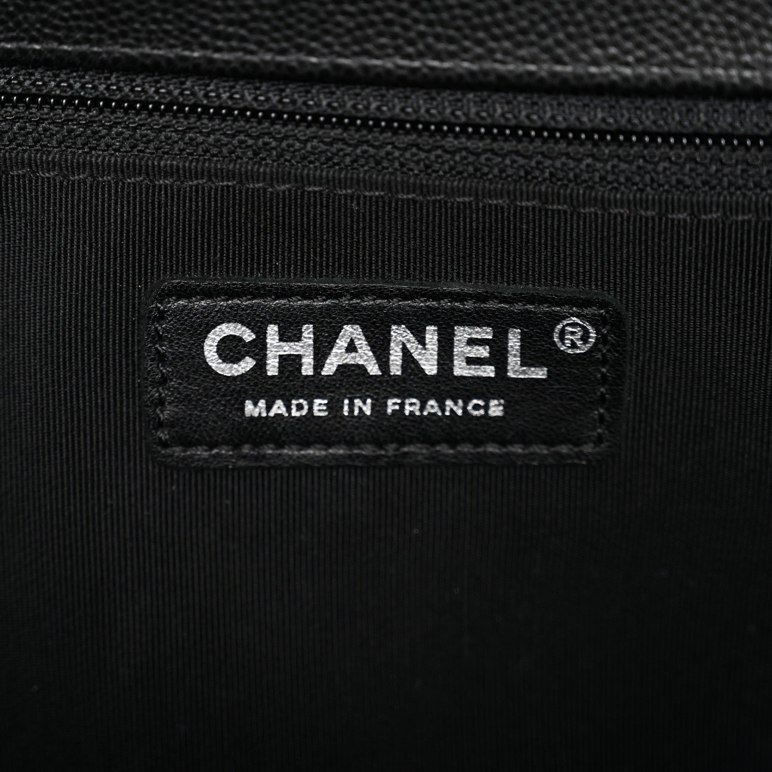 Chanel Caviar Quilted Large Boy Flap Black Black 7 of 11