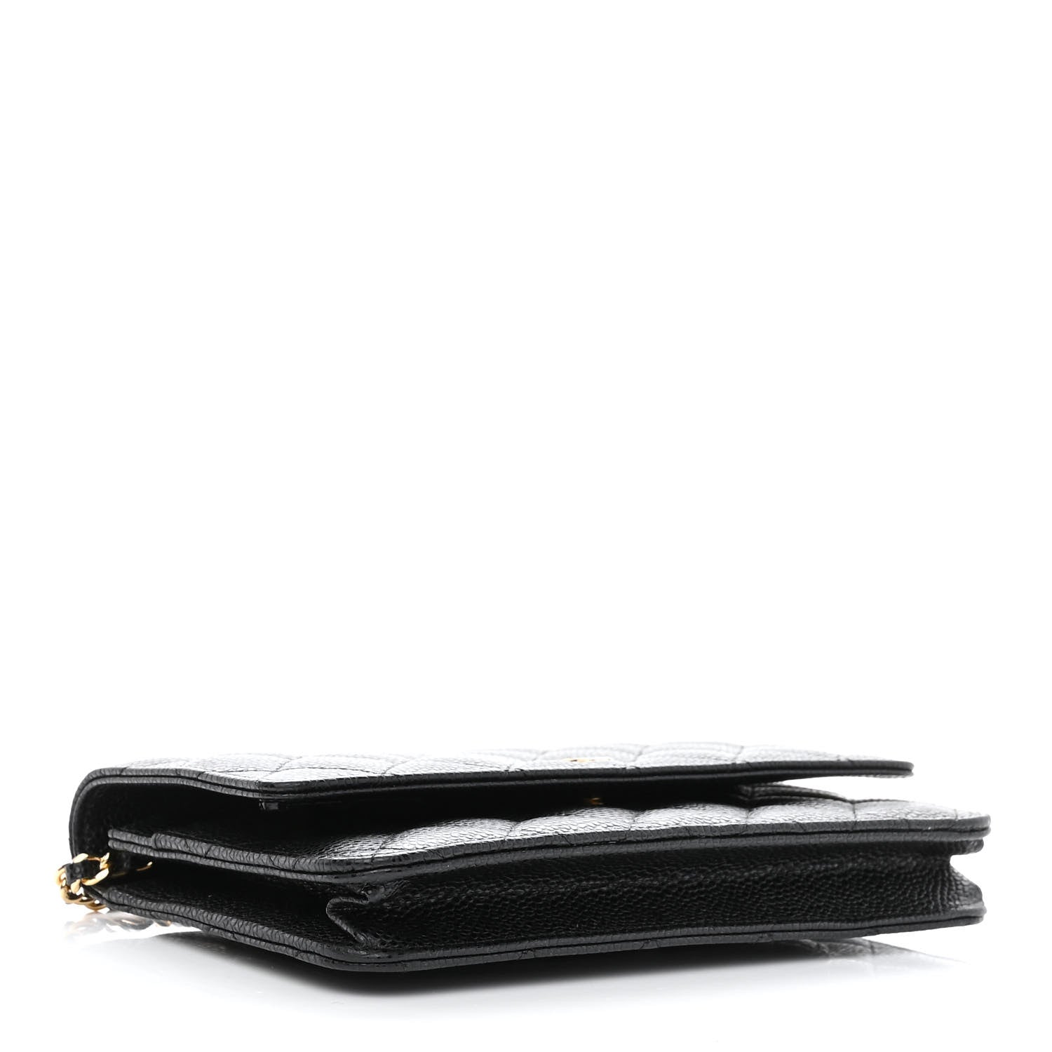 Chanel Caviar Quilted Wallet On Chain WOC Black 4 of 12