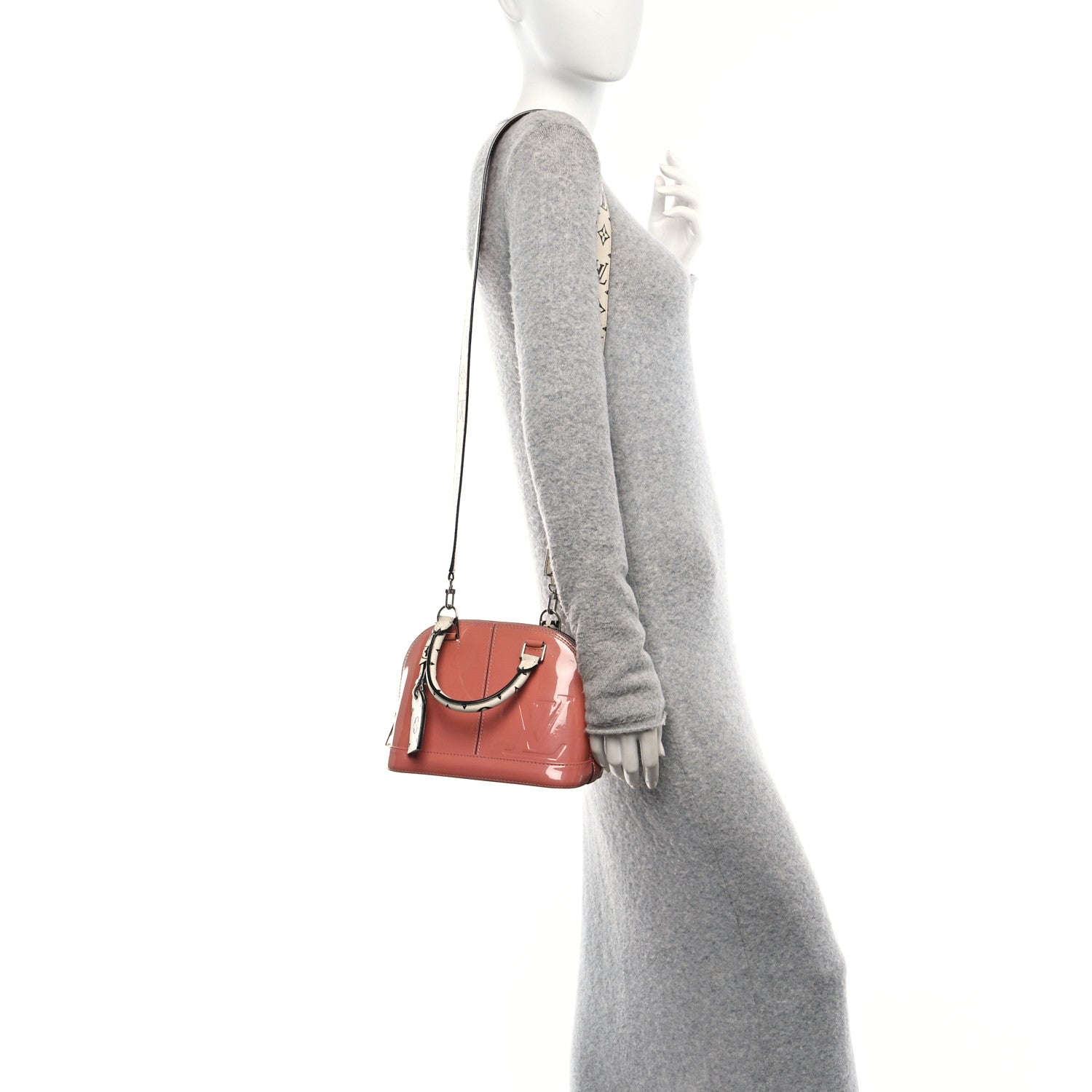 Louis Vuitton Patent Monogram Alma BB  Rose Blush 2 of 18