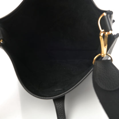 Hermes Taurillon Clemence Evelyne III PM Black 5 of 10