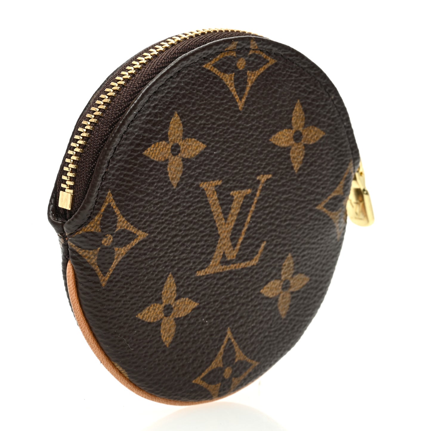 Monogram Round Coin Purse