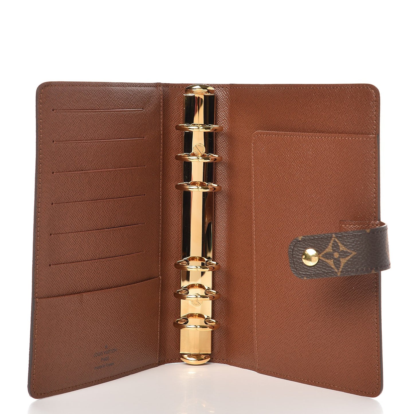 Monogram Medium Ring Agenda Cover