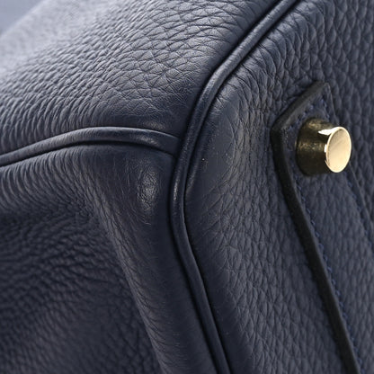 Hermes Togo Birkin 35 Bleu Nuit 10 of 11