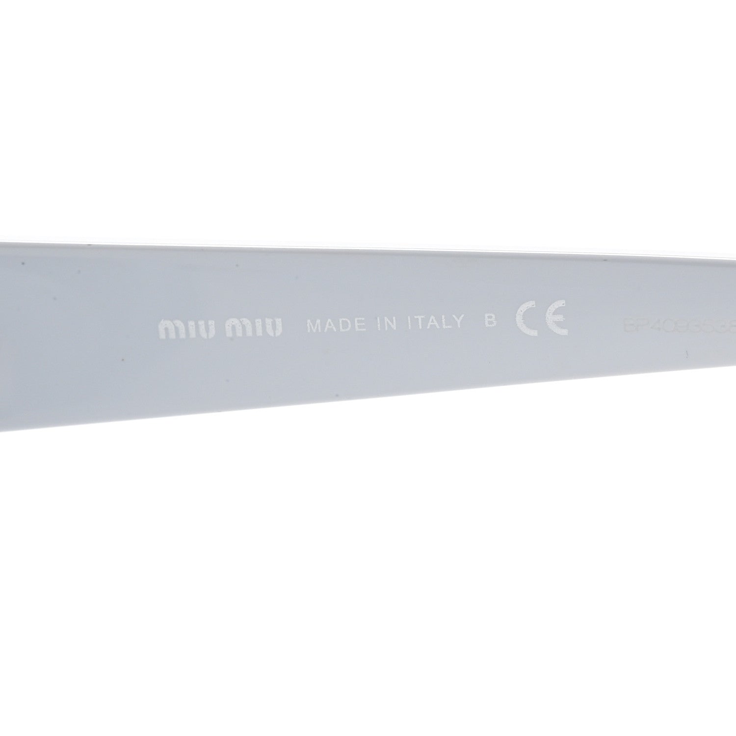 Miu Miu Acetate Cat Eye Sunglasses SMU06X-A Light Blue 5 of 9
