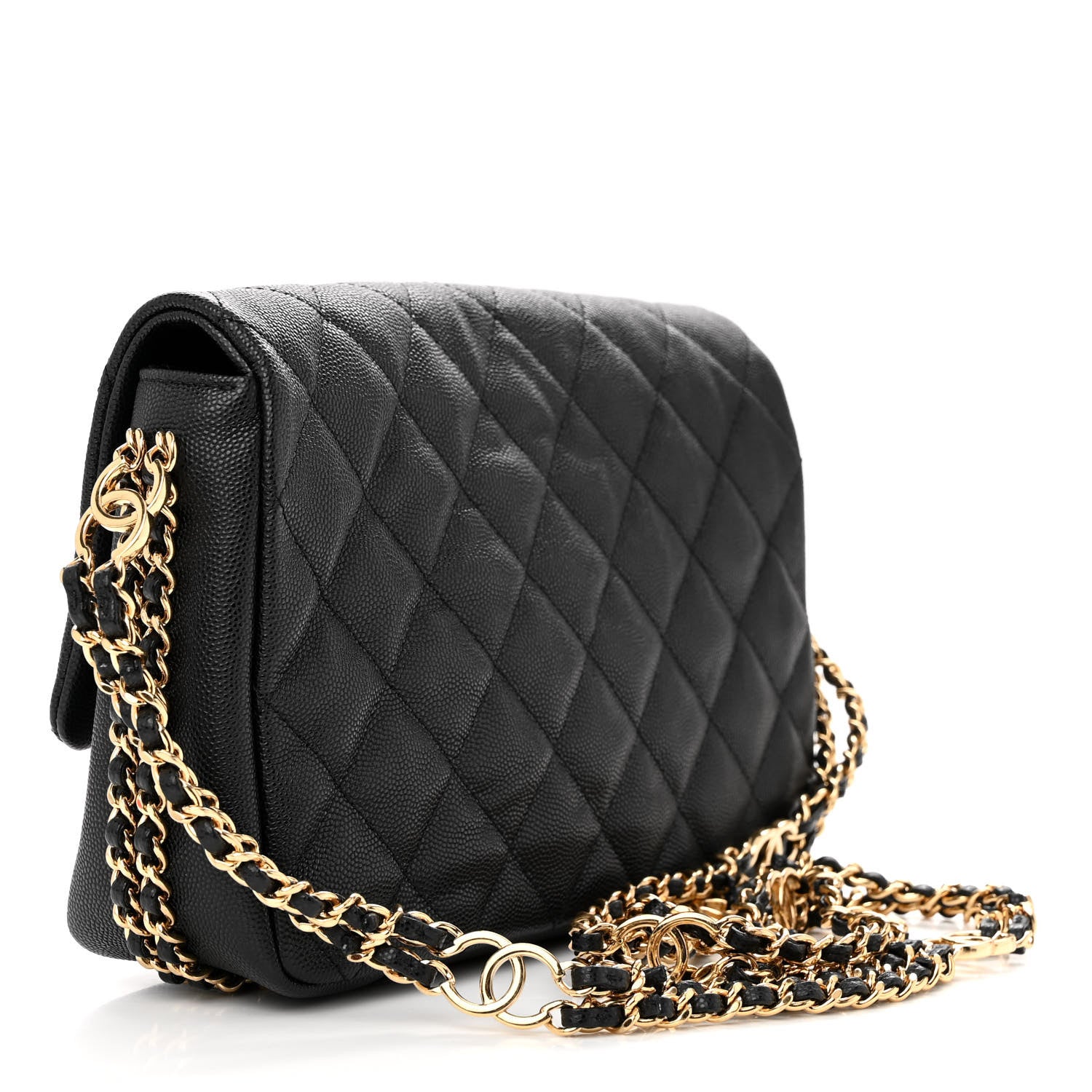 Chanel Caviar Quilted Small CC You Flap Black 3 of 10