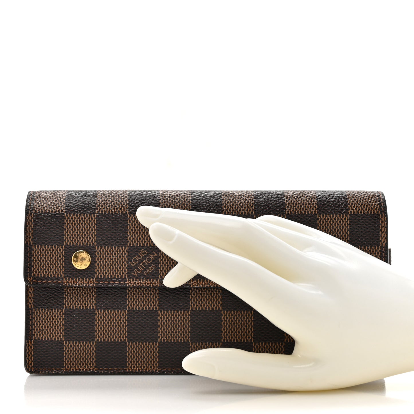 Damier Ebene Portefeuille Long Modulable Wallet