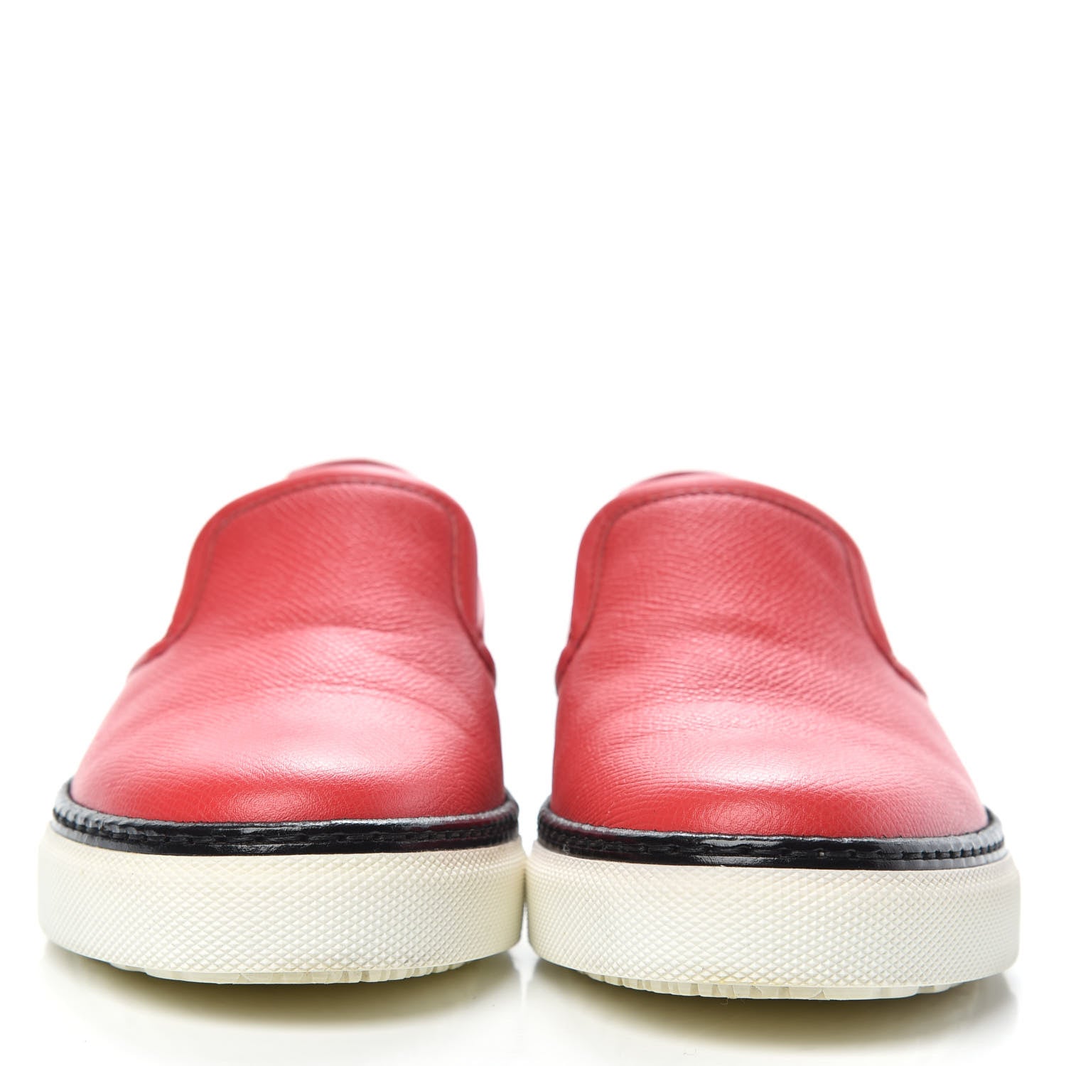 Hermes Epsom Womens Kick Sneakers 36.5 Rouge 2 of 10
