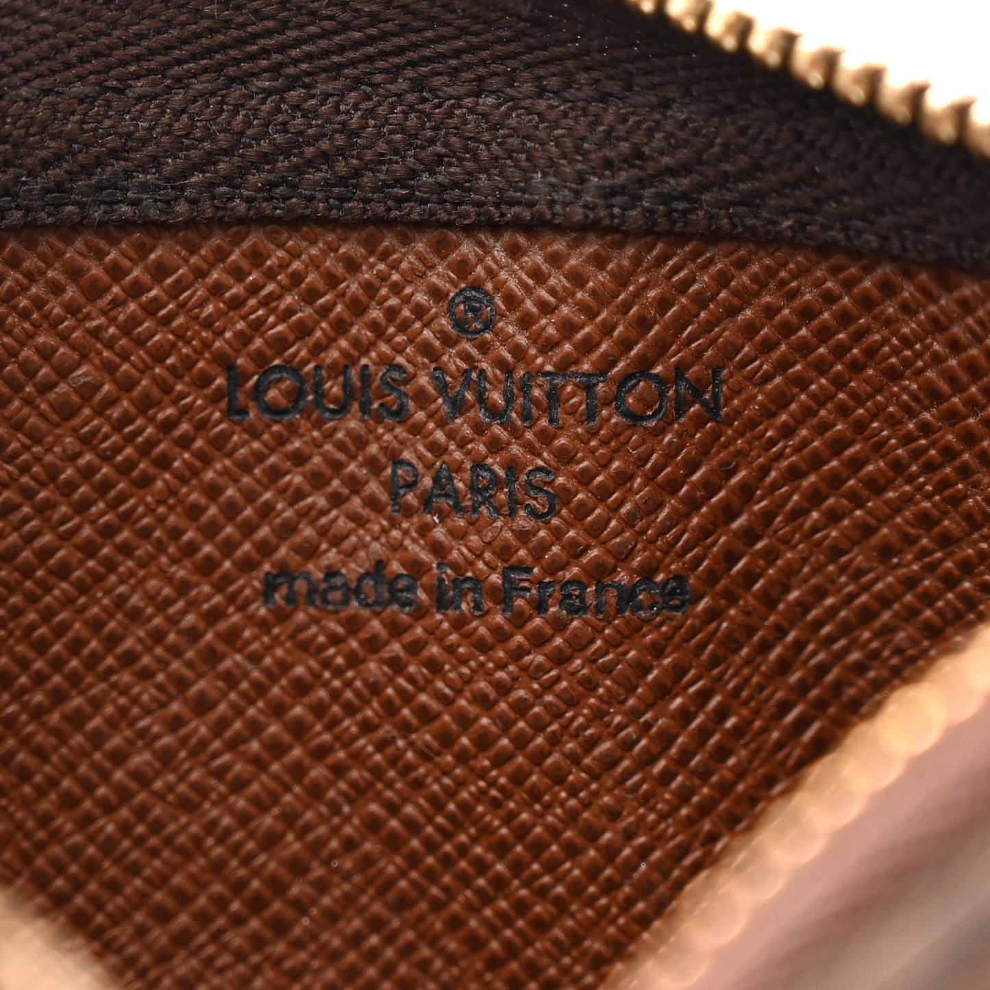 Monogram Key Pouch