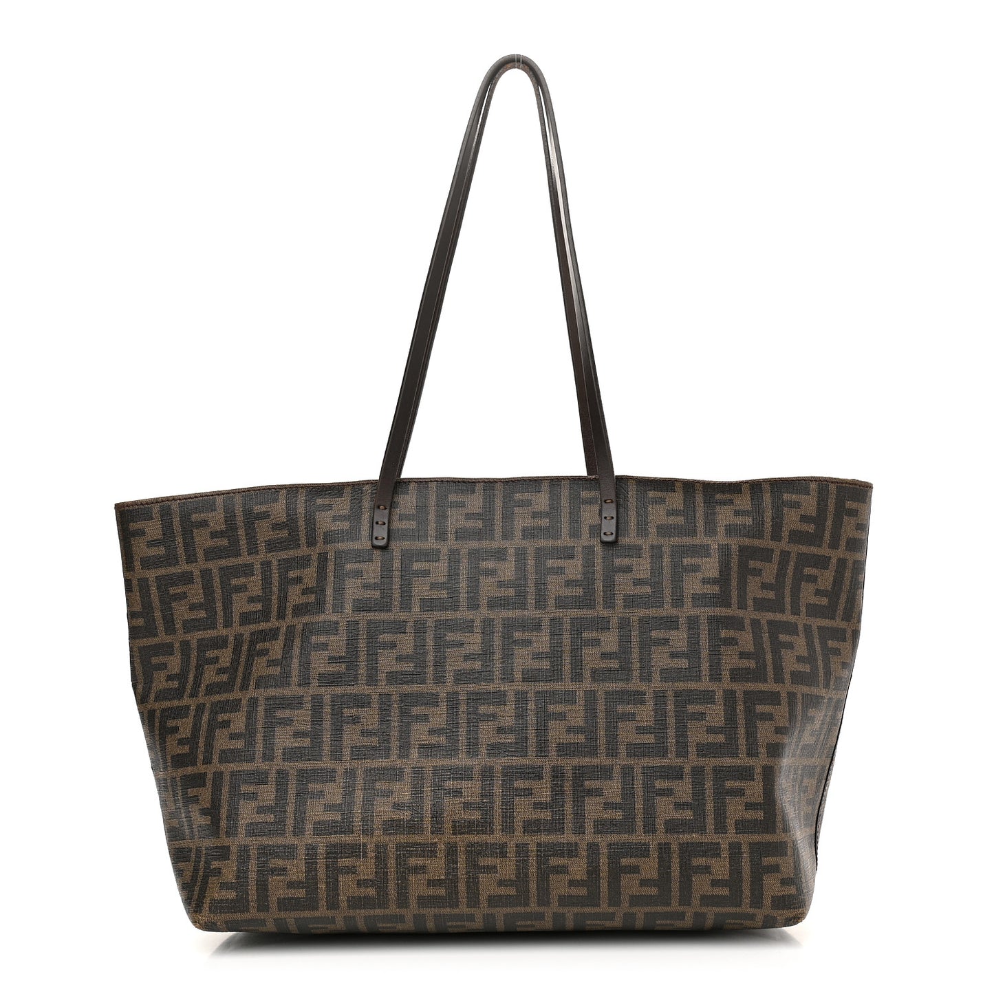 Zucca Spalmati Medium Roll Tote Tobacco Moro